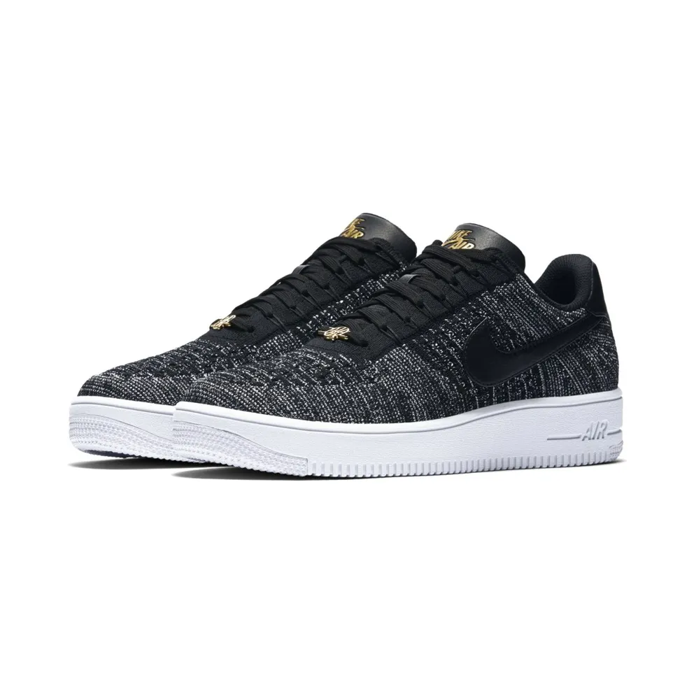 Nike Air Force 1 Low Flyknit Quai 54 Black/White-Black (853880-001)