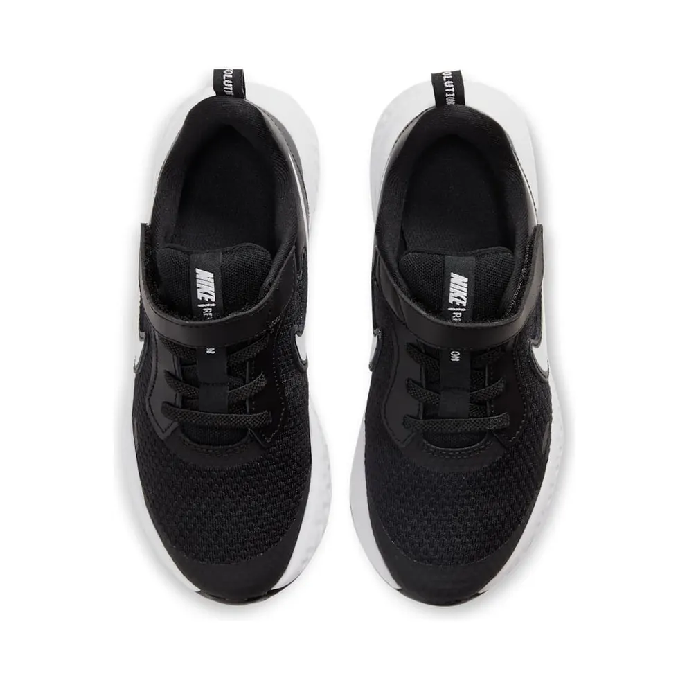 Nike Revolution 5 Black (PS) Black/Anthracite/White (BQ5672-003)