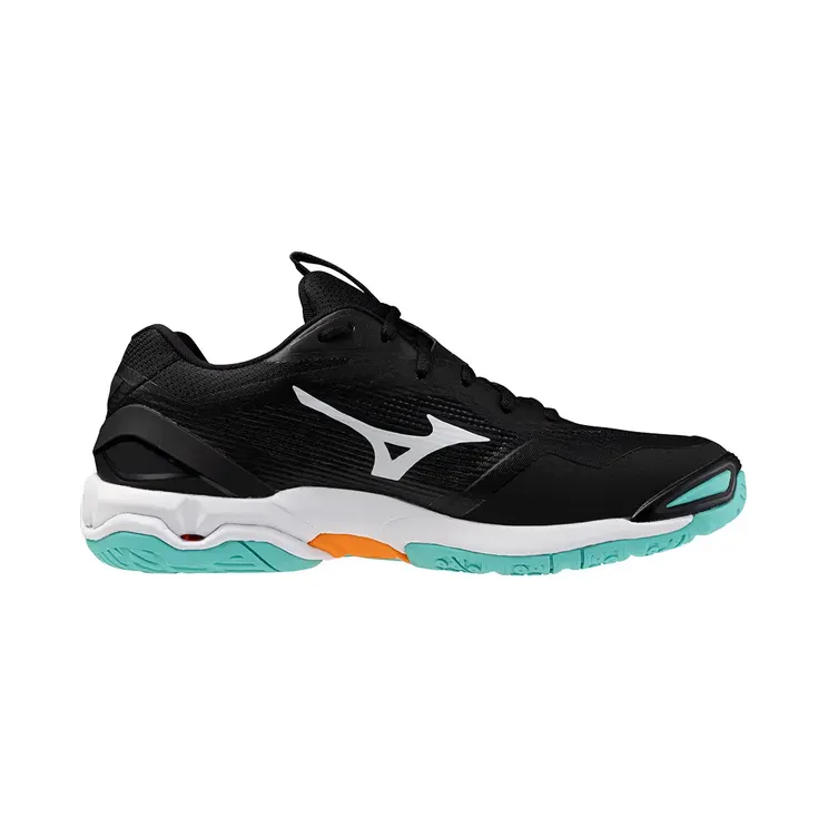 Mizuno Wave Stealth 6 Black Tangelo Ice Green (X1GA243012)