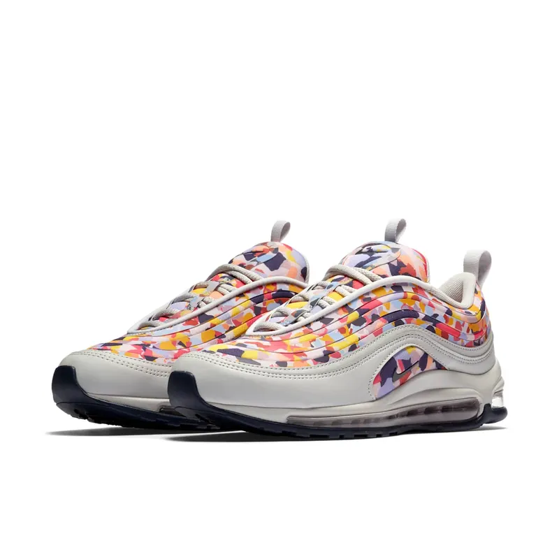Nike Air Max 97 Ultra 17 Confetti Vast Grey (W) Vast Grey/Obsidian-Elemental Rose (AO2325-003)