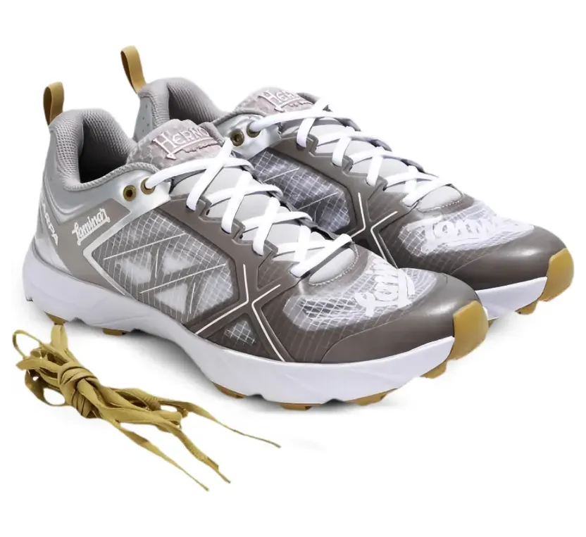 Herno Laminar mit Kontrasteinsätzen “Grey” (SH002DLSHOE19431)