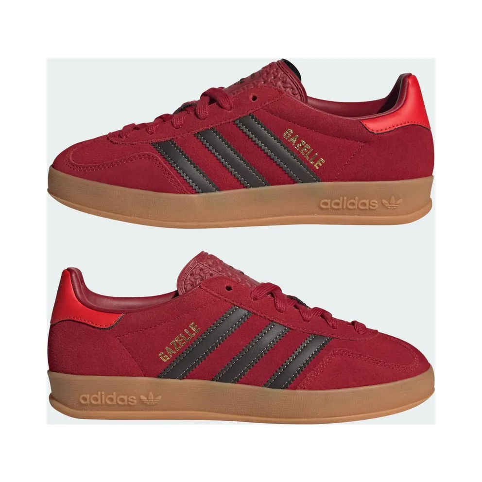 adidas Gazelle Indoor Team Victory Red Aurora Coffee (IH6448)