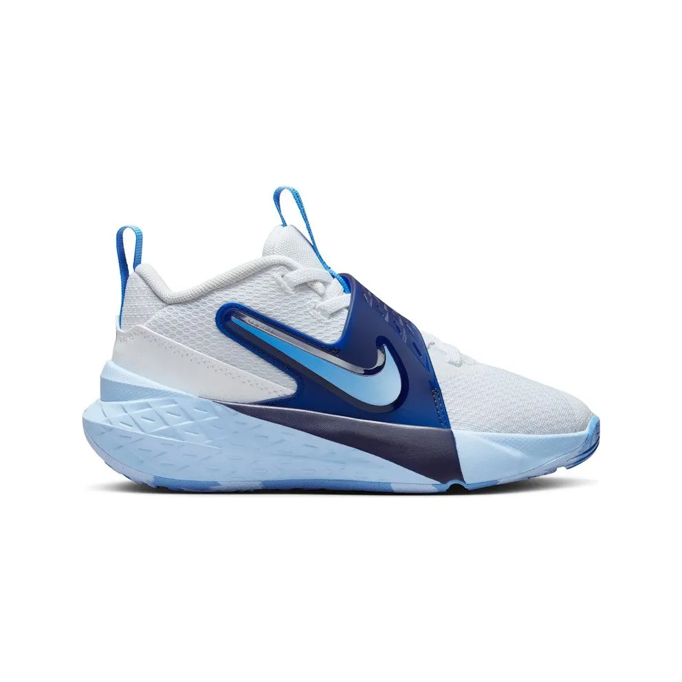 Nike Team Hustle D 12 White Psychic Blue Midnight Navy University Blue (HF6280-100)