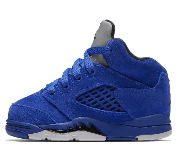 Jordan 5 Retro Blue Suede (TD) (440890-401)