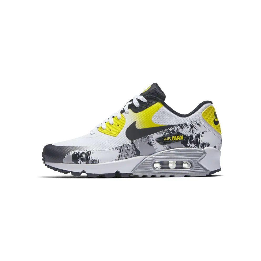 Nike Air Max 90 Ultra 2.0 Doernbecher Oregon Ducks (W) White/Black-Dynamic Yellow-White (838767-100)