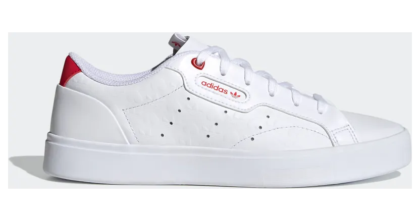 adidas Sleek Cloud White / Scarlet / Core Black (FZ1829)