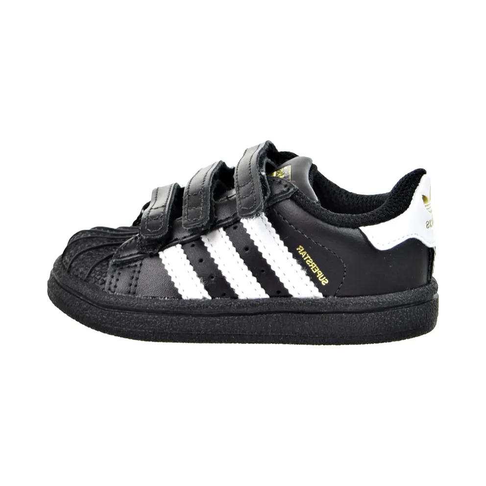 Adidas Superstar CF Infants/ TD “Black/White” (BZ0419)