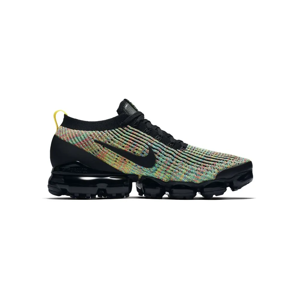 Nike Air VaporMax Flyknit 3 Multi-Color Black/Black-Volt-Blue Lagoon-Racer Pink-Electro Green (AJ6900-006)