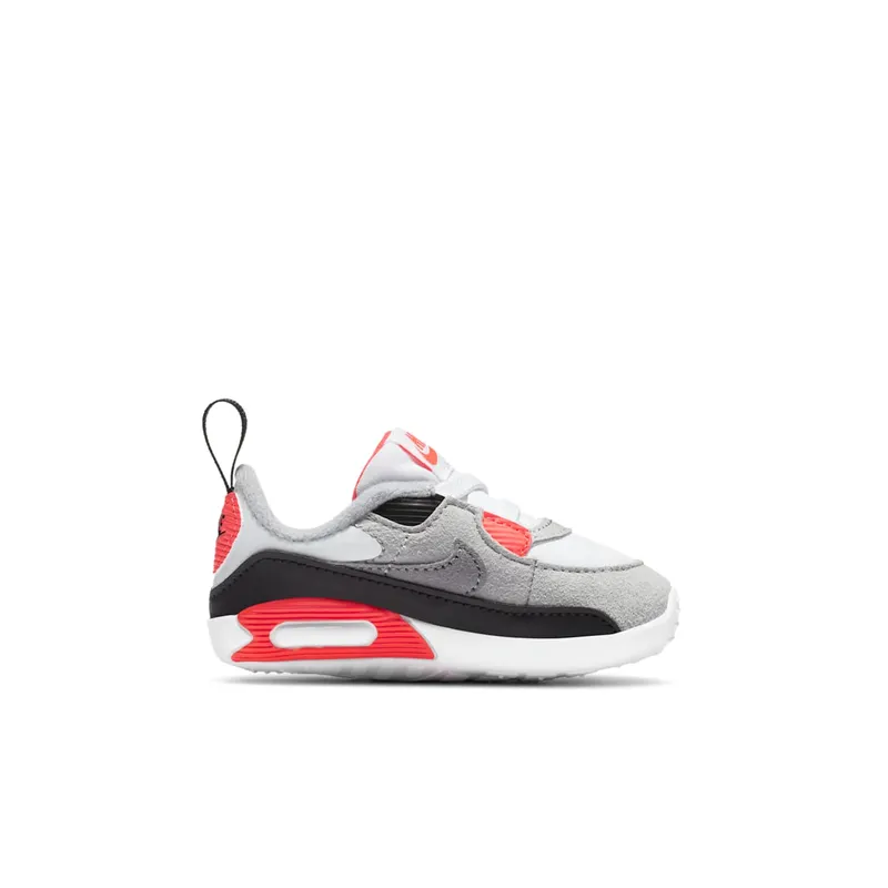 Nike Air Max 90 Infrared 2020 (I) White/Cool Grey-Radiant Red-Black (DC8323-100)