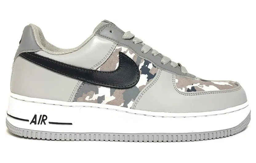 Nike Air Force 1 Low Premium Grey Camo (308039-001)