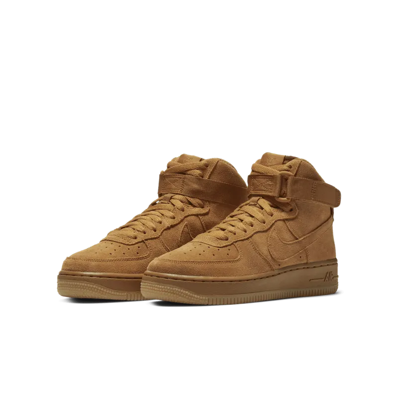 Nike Air Force 1 High Wheat Gum 2018 (GS) Wheat/Gum Light Brown-Wheat (807617-701)