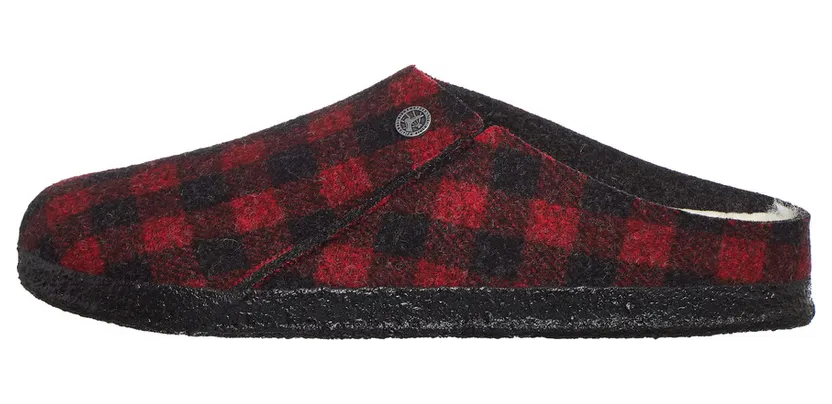 Birkenstock Zermatt Shearling WZ Plaid Red (1017542)