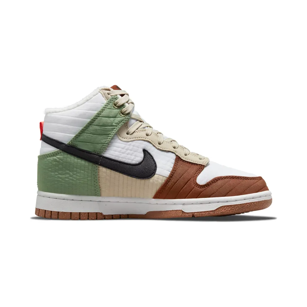 Nike Dunk High Toasty – “Summit White / Black / Oil Green / Rattan” (DN9909-100)