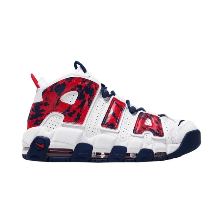 Nike Air More Uptempo Red Navy Camo (CZ7877-100)