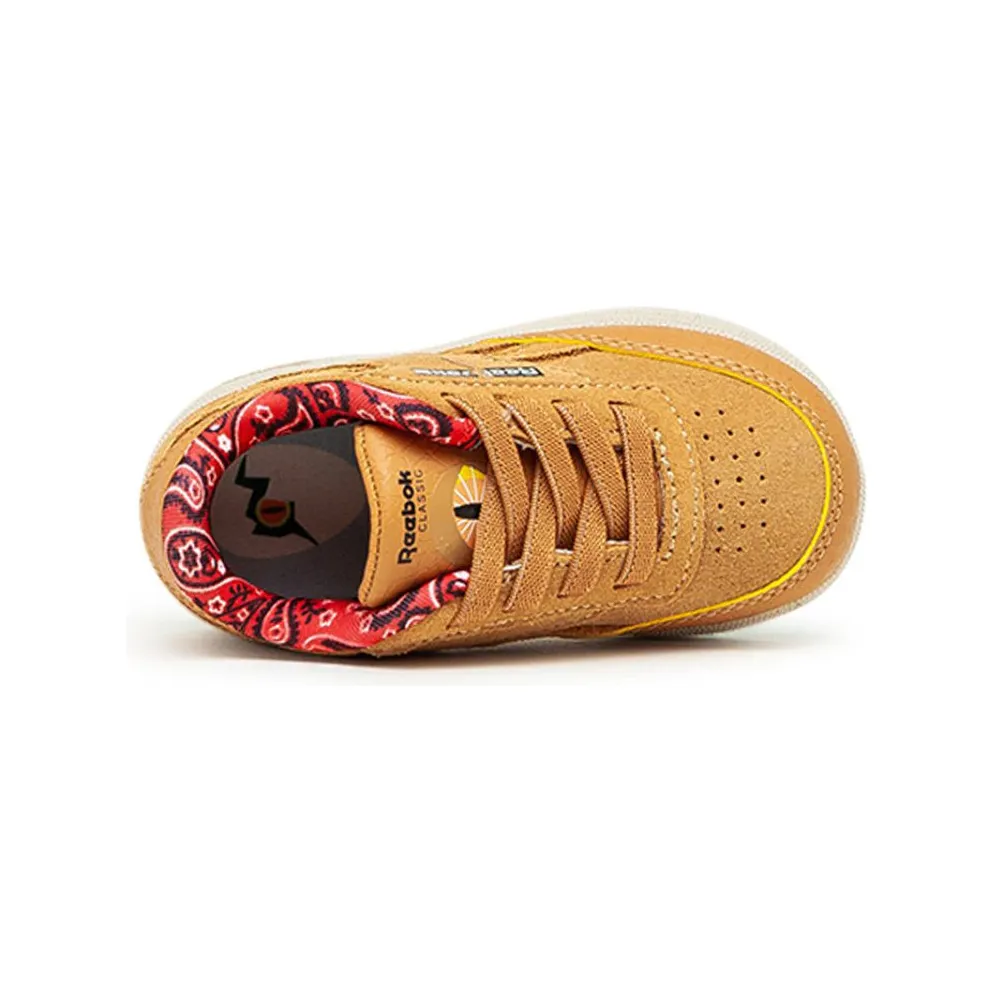 Reebok Jurassic Park Club C 85 Rich Ochre / Diffused Blue / Stadium Red (GZ0538)