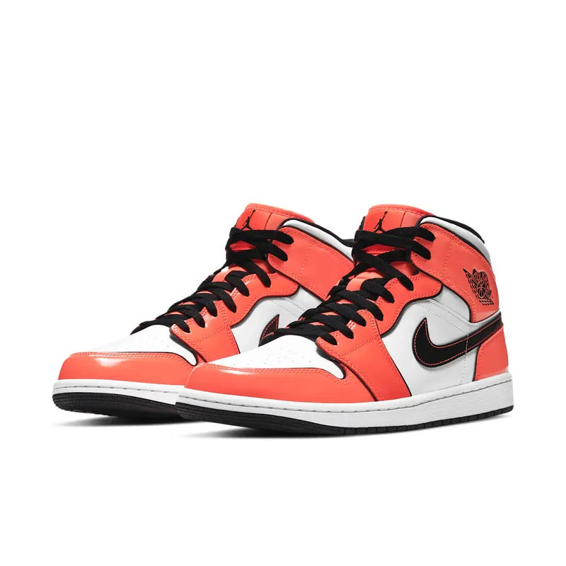 Jordan 1 Mid SE Turf Orange Turf Orange/Black/White (DD6834-802)