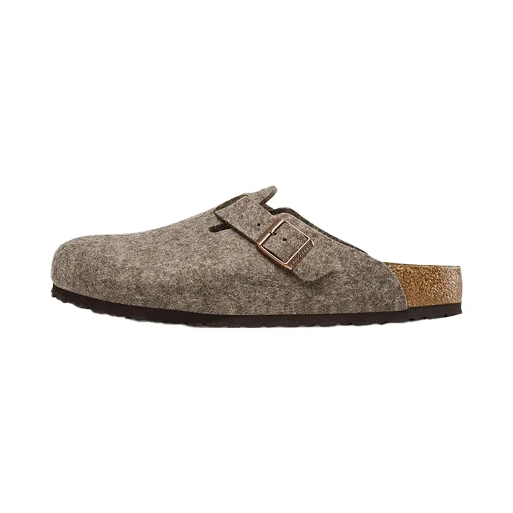 Birkenstock BOSTON WOOL FELT (REGULAR FIT) “Brown” (160581)