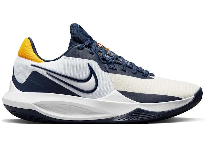 Nike Precision 6 White Midnight Navy Gold (DD9535-101)