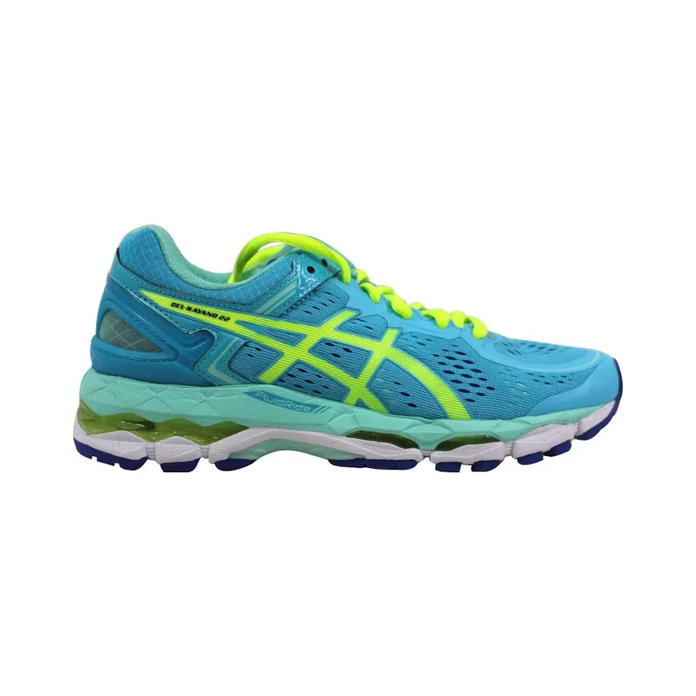 ASICS Gel-Kayano 22 Ice Blue Flash Yellow Blue (T597N-4407)