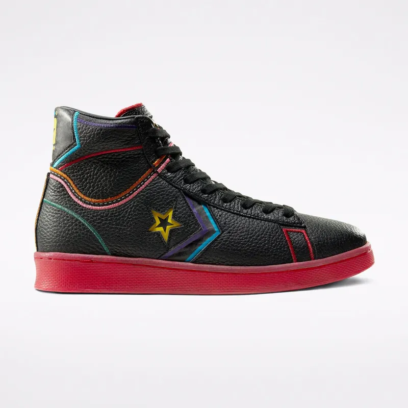 Converse Pro Leather Mid Chinese New Year (2020) Black/Multi-Red (167332C)