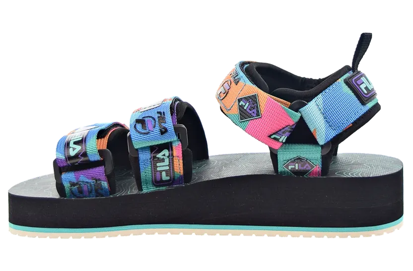 Fila Drifter DNS ’90s Hiking “Black-Electric Purple-Red Orange” (1SM00825-028)