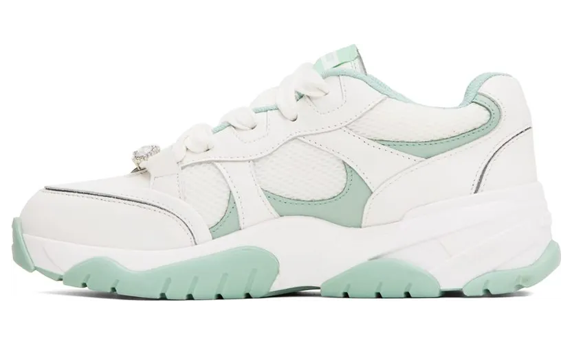 Axel Arigato White & Green Catfish Lo WHITE/DUSTY MINT (F0051020) (3)