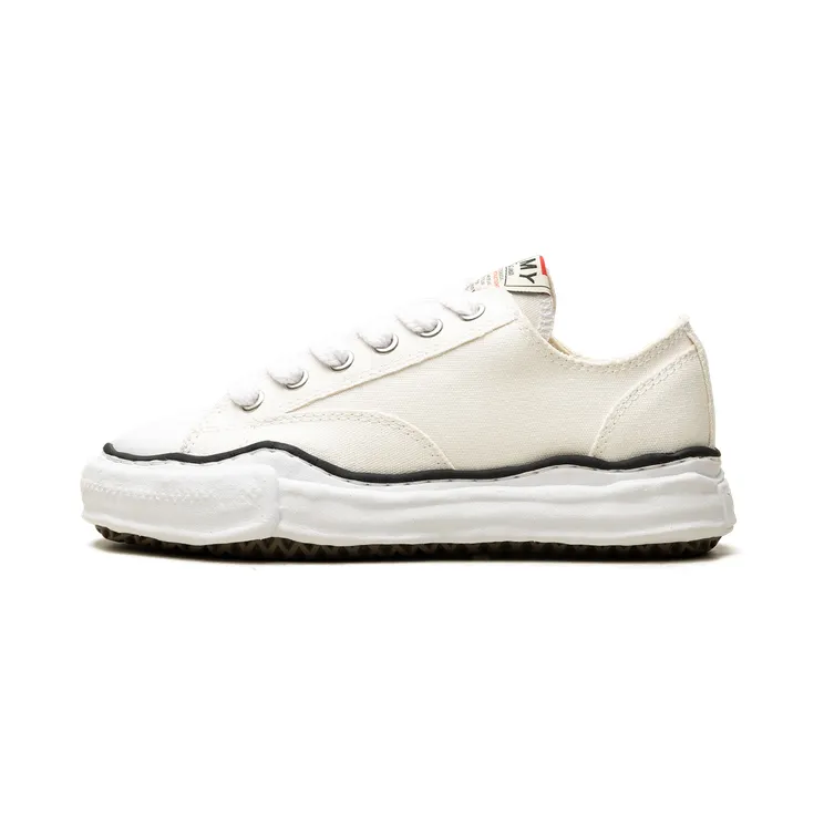 Maison Mihara Yasuhiro Peterson OG Sole Canvas Low “White” (A01FW702-WHT)