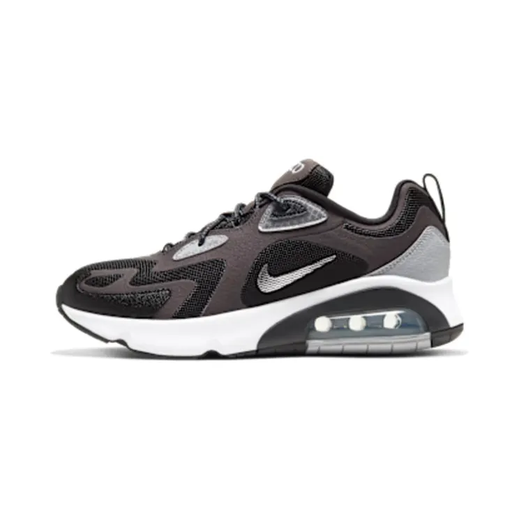 Nike Air Max 200 Winter “Anthracite / Black / White / Metallic Silver” (BV5485-008)