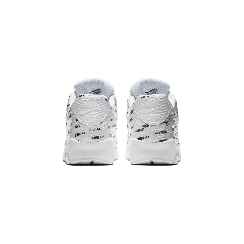 Nike Air Max 90 All Over Print White Black White/White-Black (700155-103)