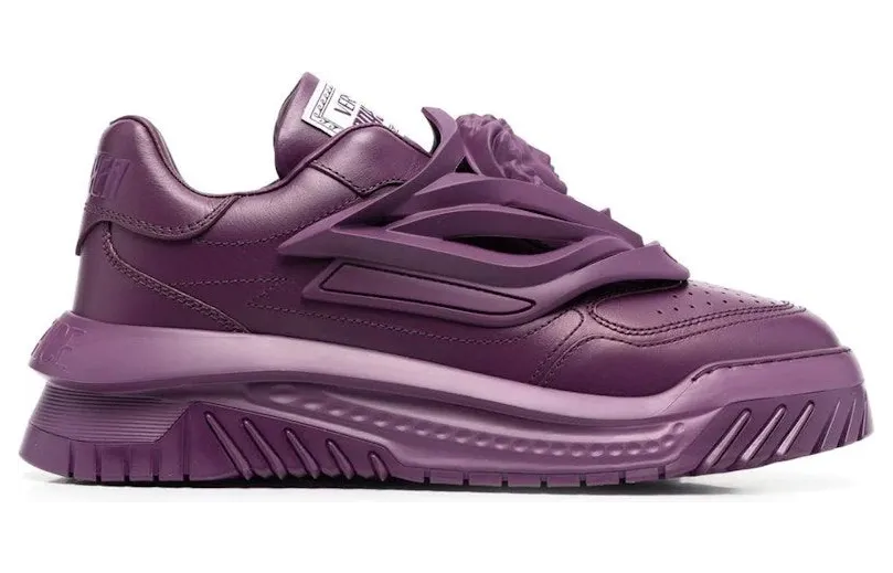Versace Odissea Caged Rubber Medusa Sneaker Plum Purple (1004524-1A03180_1LA60)