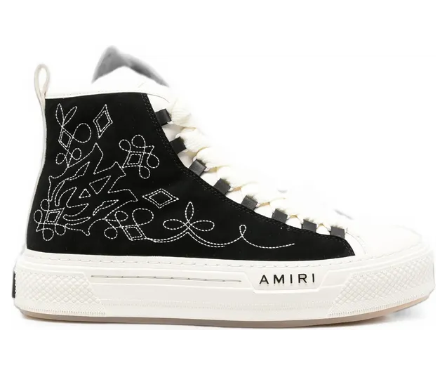 Amiri Western MA Court Hi “Black” (AM426SN008 0002)