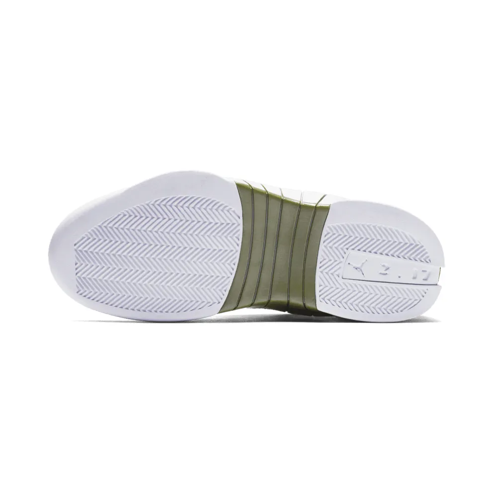 Jordan 15 Retro PSNY Olive Suede Friends and Family Medium Olive/Medium Olive-Sail-Medium Olive (AO2568 200)