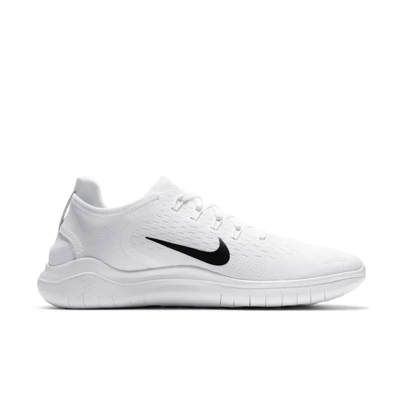 Nike Free RN 2018 White White/Black (942836-100)