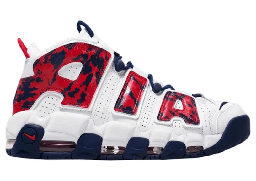 Nike Air More Uptempo Red Navy Camo (CZ7877-100)