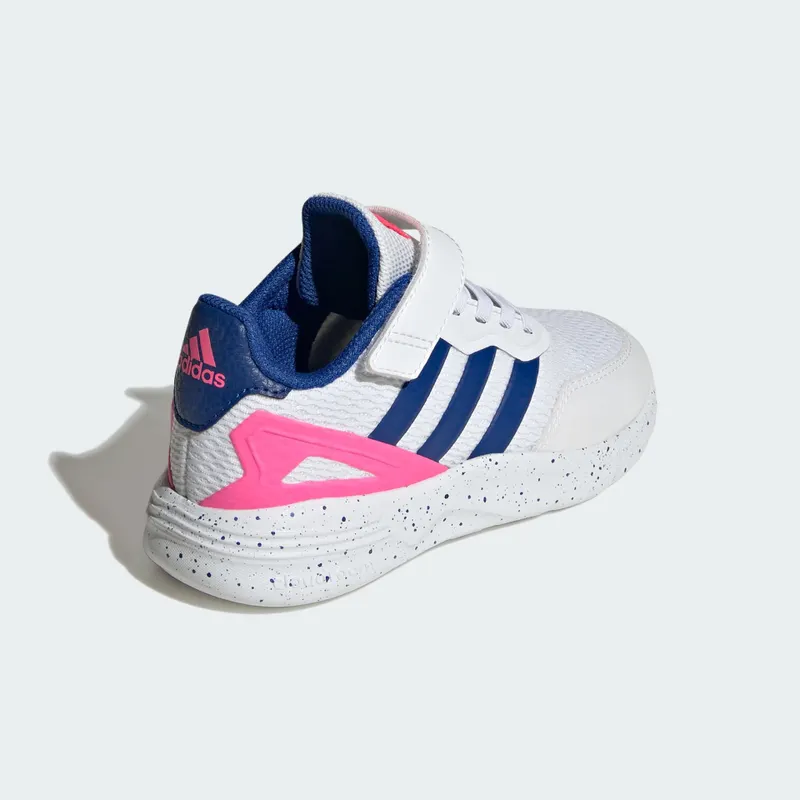 Adidas Nebzed Elastic Lace Top Strap Cloud White / Royal Blue / Lucid Pink (IG7250)