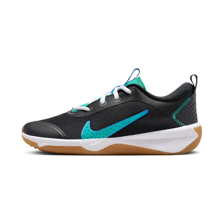Nike Omni Multi-Court Black Blue Crystal Clear Emerald (DM9027-015)