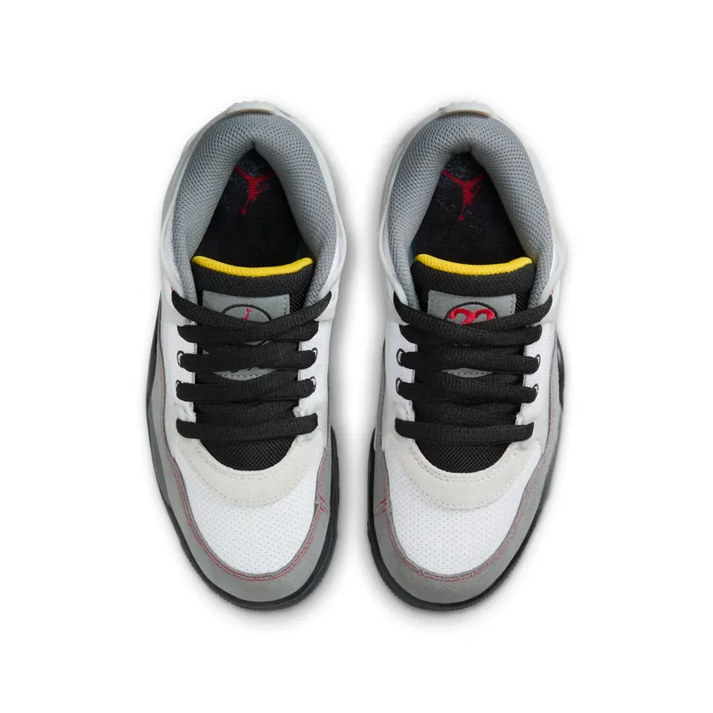 Jordan 4 RM Premium White Black Smoke Grey Fire Red (IB8051-100)