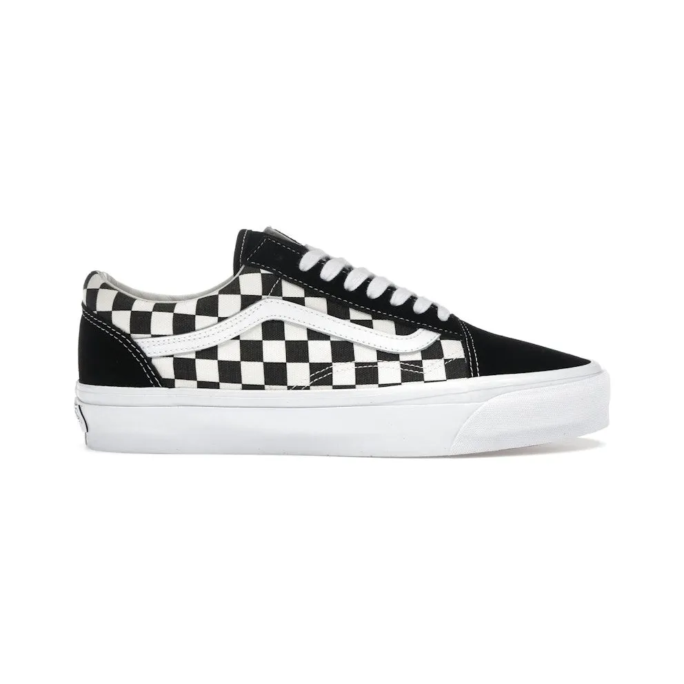 Vans Old Skool 36 LX Checkerboard White Black (VN000CQD2BO)