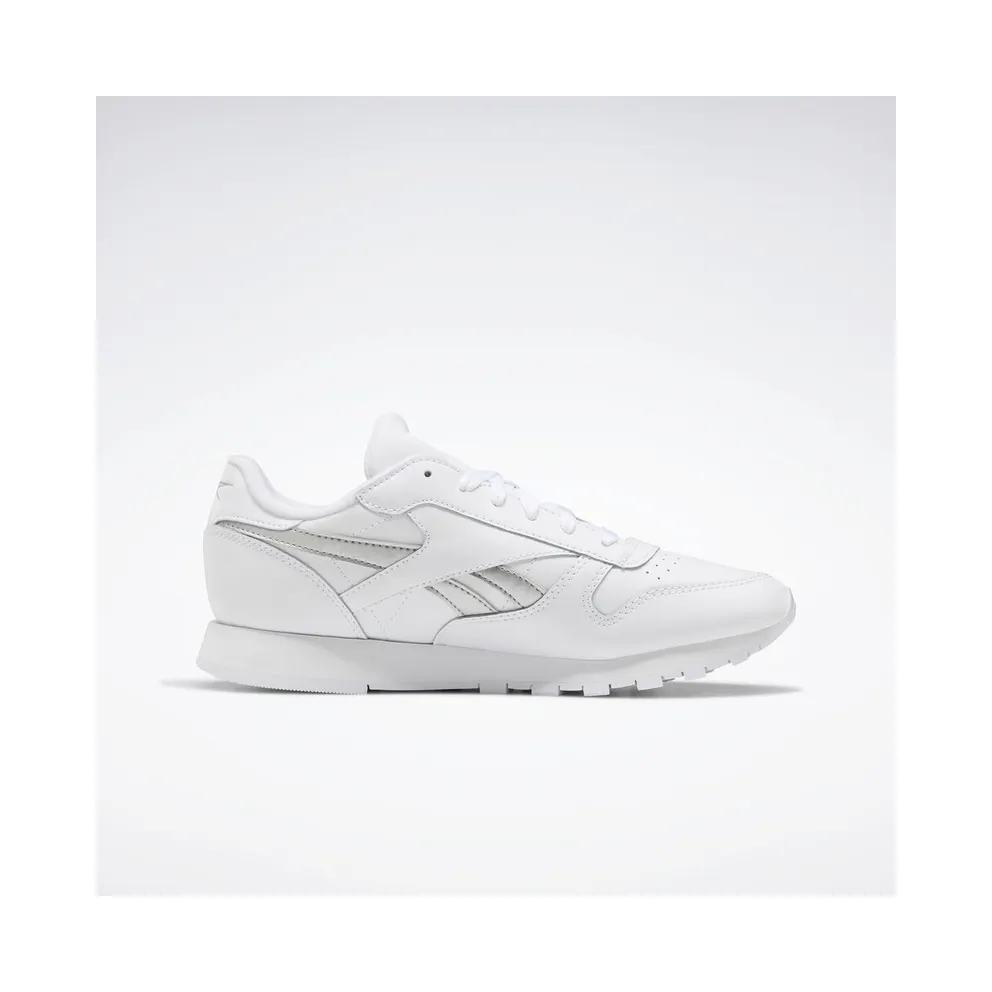 Reebok Classic Leather White / Silver Metallic / White (EF3267)
