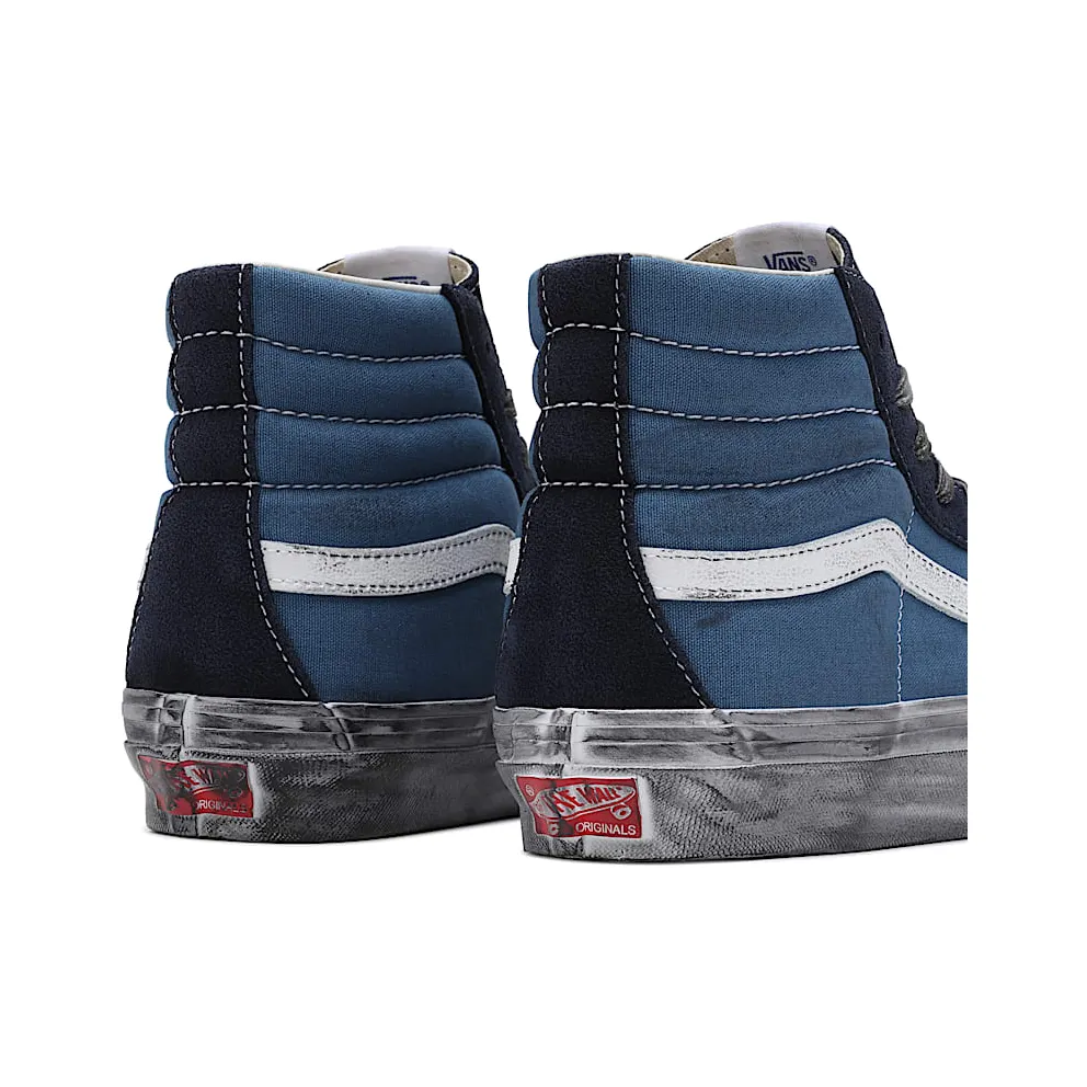 Vans Vault UA OG Sk8-Hi LX Stressed Navy Blue (VN0A4BVBNGJ)