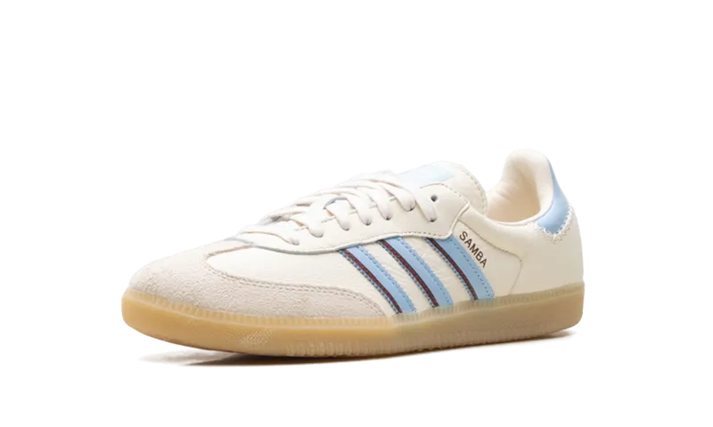 Adidas Samba OG “Wonder White / Celestial Blue” (JS5041)