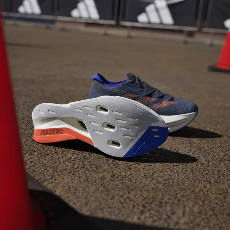 Adidas Adizero Prime X 2.0 STRUNG Dark Blue / Impact Orange / Lucid Blue (IH5686)