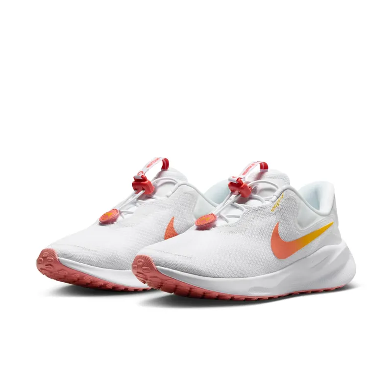 Nike Revolution 7 EasyOn White University Gold Magic Ember (FN7999-100)