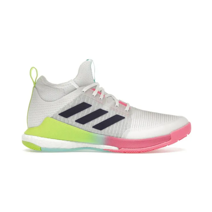 adidas Crazyflight Mid White Purple Aqua (HP3337)