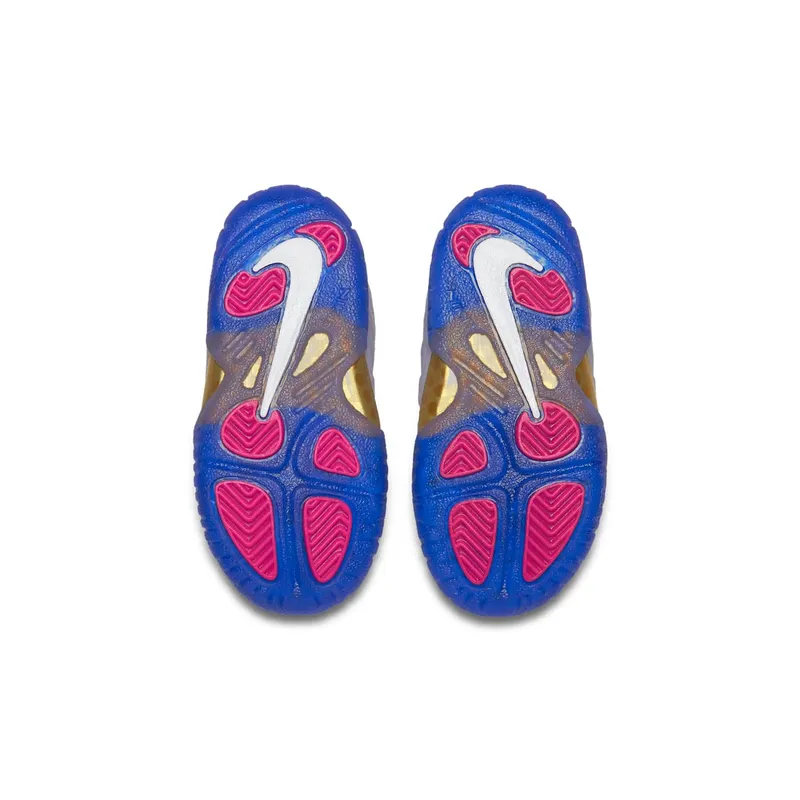 Nike Air Foamposite One Peanut Butter & Jelly (TD) White/Fuchsia Blast-Racer Blue (723947-103)