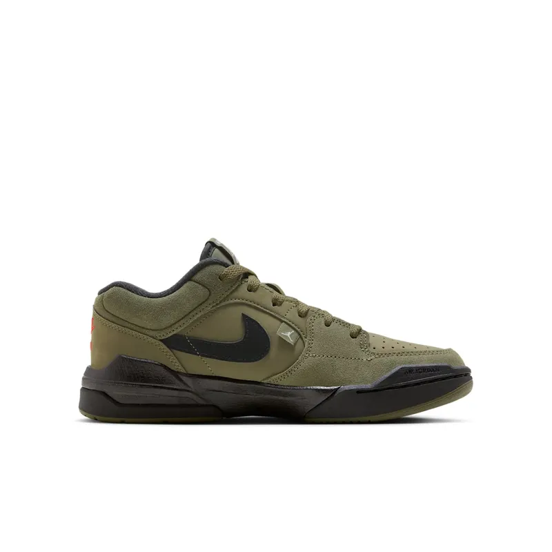Jordan Stadium 90 GS “Medium Olive University Red Sail Black” (HF6014-201)