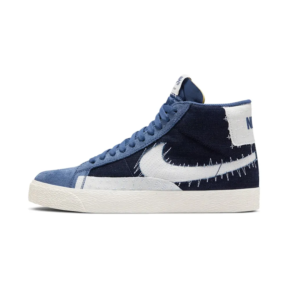 Nike SB Zoom Blazer Mid Premium Skateboardschuh – Blau Blau (CT0715-400)