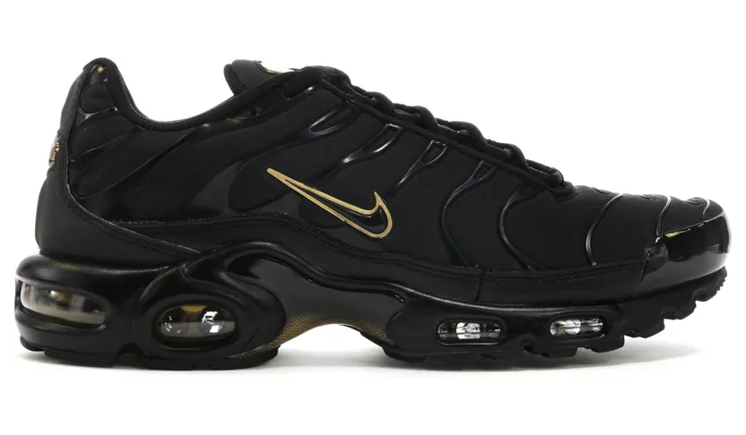 Nike Air Max Plus Black Metallic Gold (852630-024)