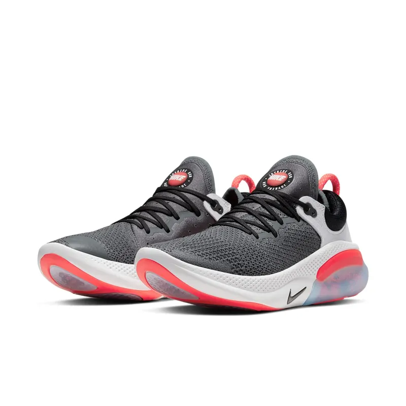 Nike Joyride Run Flyknit Dark Grey Bright Crimson Dark Grey/Pure Platinum-Anthracite-Bright Crimson (AQ2730-004)