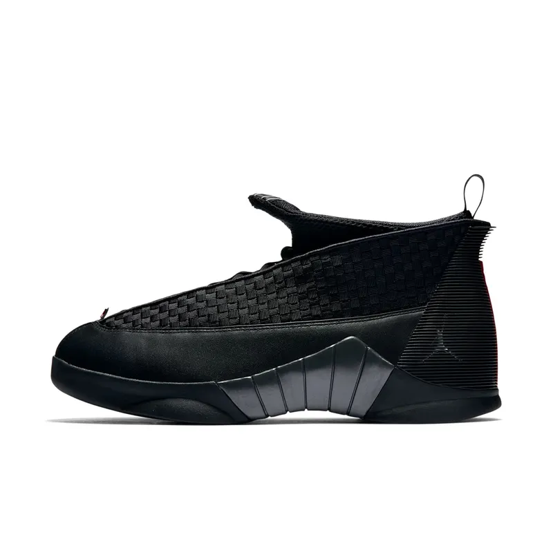 Jordan 15 Retro Stealth (2017) Black/Varsity Red-Anthracite (881429-001)